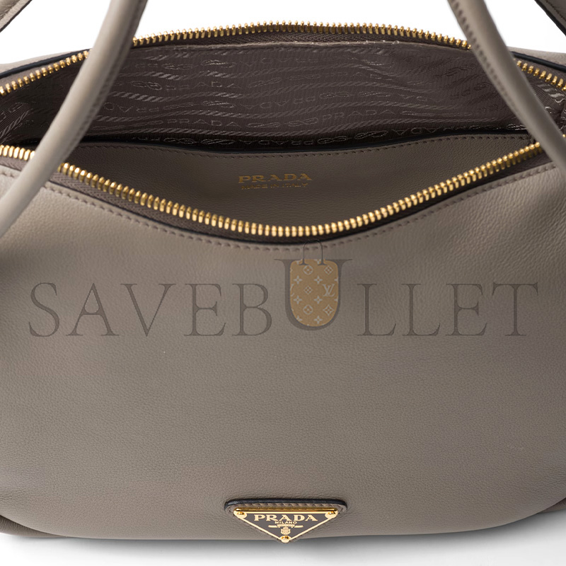 Pra*a darling leather handbag 1ba451 (25*18*10.5cm)